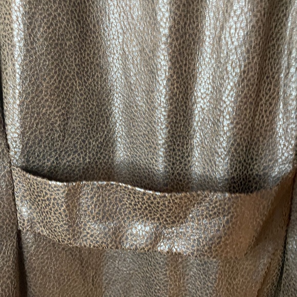 Vintage vegan brown snake printed brown jacket! - Picture 12 of 16